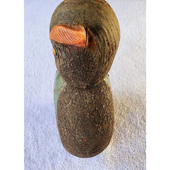 MCM 1960s Leather Wrapped OWL Liquor Bottle Decanter Made in Italy READ Barware - Picture 7 of 10